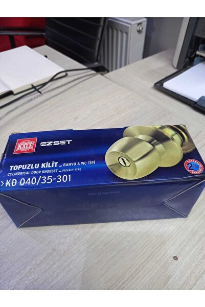 KALE Ezset Topuzlu Kilit Banyo& Wc Tipi Sarı