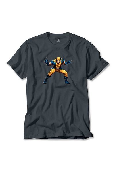 Z zepplin Μπλουζάκι με πορτραίτο καπνιστό Wolverine