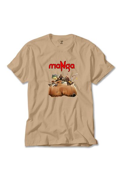 Z zepplin Anthroposene Cream T-Shirt - MaNga