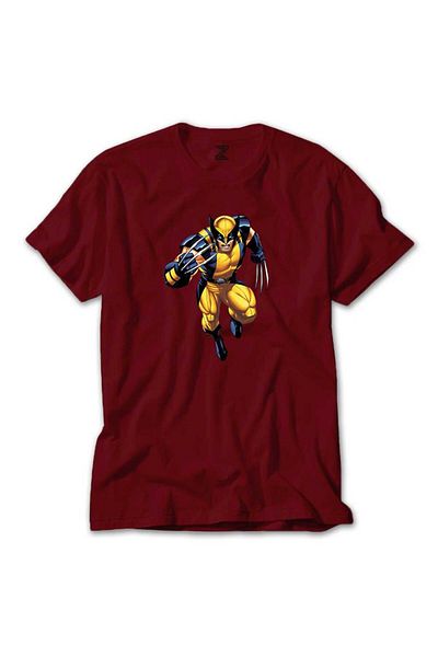 Z zepplin Κόκκινο T-shirt Wolverine Warrior - Άνετη εφαρμογή