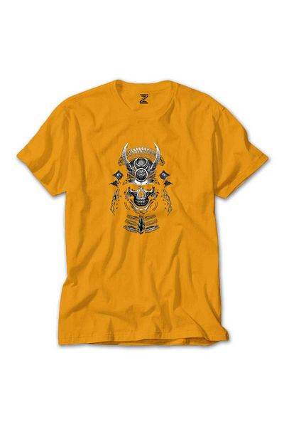 Z zepplin Κίτρινο μπλουζάκι Samurai Skull