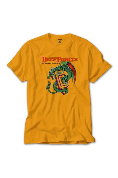 Z zepplin Deep Purple Yellow T-Shirt - The Battle Rages