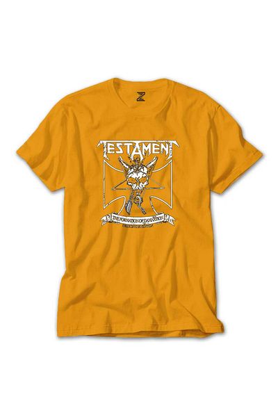 Z zepplin Testament Trending - Κίτρινο T-shirt