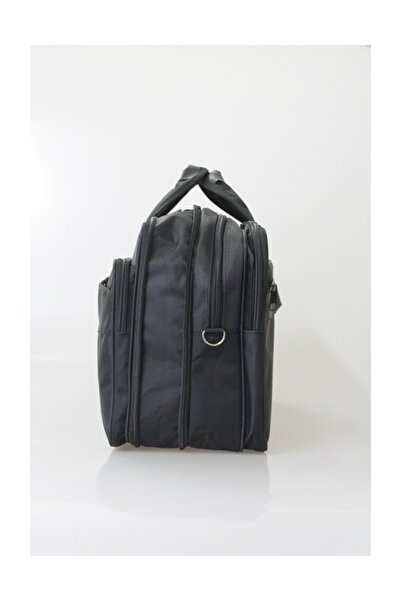CAKARD Fabric 17 Inch Laptop Compartment Fully Gusseted Briefcase 2017 Black