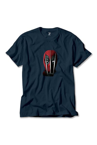 Z zepplin Μπλουζάκι Navy Blue Deadpool Claw