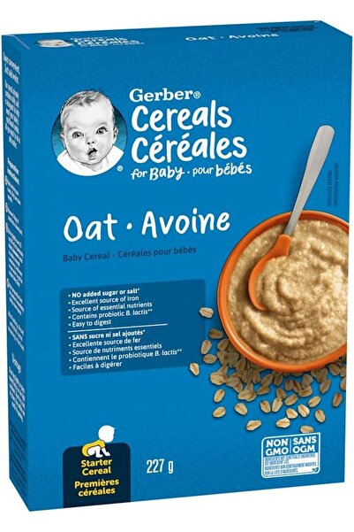GERBER Cereals- Oat- Yulaflı Kaşık Maması -227 Gr- 4. aydan itibaren- 1.aşama