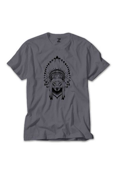 Z zepplin Μπλουζάκι Wolf Grey Native American
