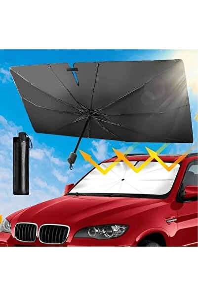 ERAKS CAR ACCESORIES Tüm Araçlar İçin Araba Ön Cam Güneşlik Katlanabilir Güne...