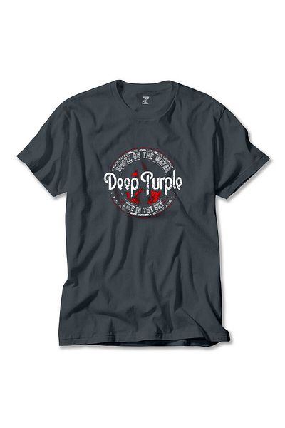 Z zepplin Smoked Deep Purple Smoke On The Water T-Shirt