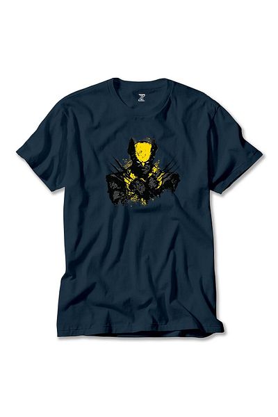 Z zepplin T-shirt Wolverine Splash - Navy Blue
