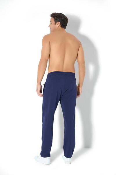 Jiber Men's Navy Blue Two Thread Sweatpants 2052