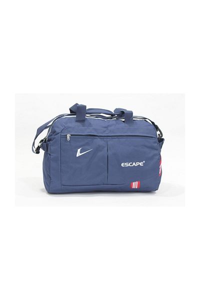 ESCAPE Fabric Medium Size Sports And Travel Bag 111 Navy Blue