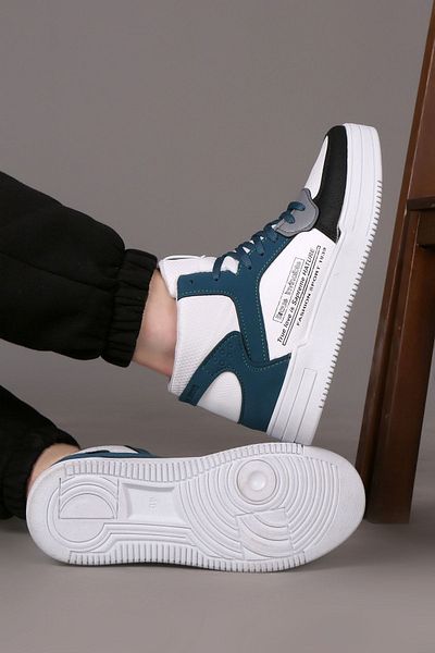 lord's ayakkabı Pantofi de baschet unisex alb-benzină