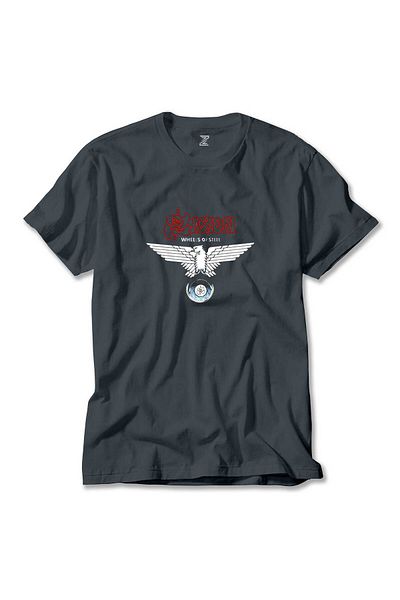 Z zepplin Saxon Wheels of Steel - Smoked Color T-Shirt