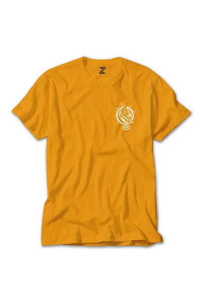 Z zepplin Κίτρινο T-shirt με λογότυπο Opeth