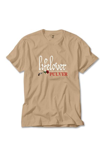 Z zepplin Lifelover Pulver Text - Κρεμ T-Shirt