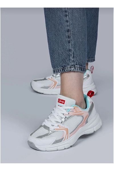 Jump 28712 Model White Pantofi de damă - Pantofi sport casual