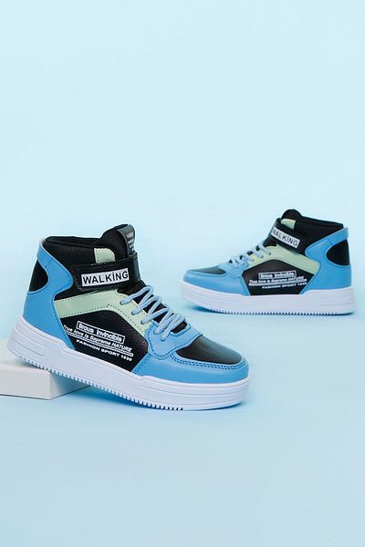 lord's ayakkabı Children's Sneakers - Comfortable, Flexible Quality and Laced Orthopedic Sports Shoes