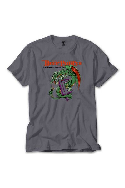 Z zepplin Deep Purple - Γκρι T-Shirt, The Battle Rages Model