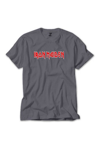 Z zepplin Μπλουζάκι Iron Maiden Red Grey