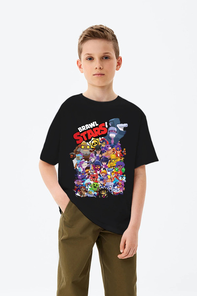 FULL TOLERANCE Brawl Stars All Stars Unisex Παιδικό Μπλουζάκι - Μαύρο