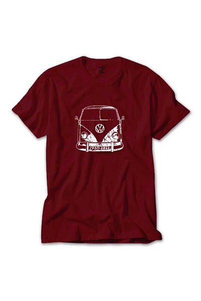 Z zepplin 1957-1968 Κόκκινο T-Shirt Volkswagen Van
