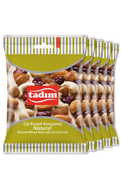 Tadım Çiğ Karışık Kuruyemiş Naturel 5 X 45 Gr