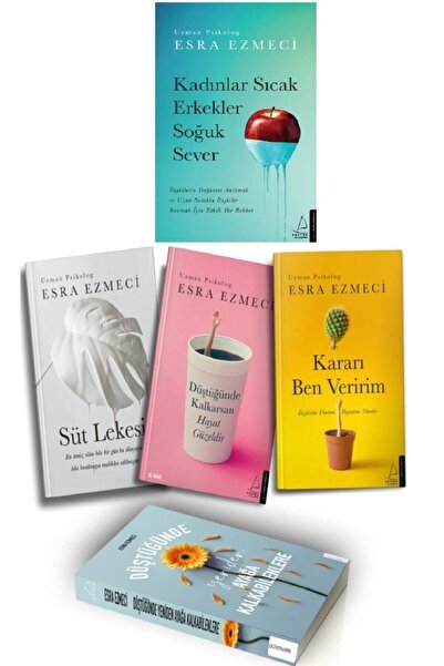 Destek Yayınları Esra Ezmeci 4 Kitap Set