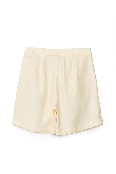 LC Waikiki Bequeme, schlichte Damen-Shorts im Leinen-Look