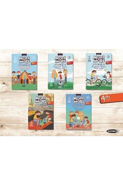 Kurmay Yayınları Kurmay More & More 4 Stories - Elçin Kuzucu - (preparature)