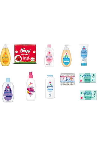Johnson´s Baby Johnsons Baby 10 Parça Bebek Bakım Seti