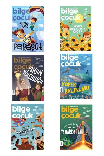 Bilge Çocuk Dergisi Paraşüt - Süper Kahraman Akademisi - Işığın Yolculuğu - 6...
