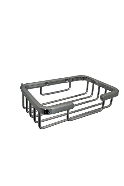 CANİK Ömür Boyu Paslanmaz Krom Çelik Su Tutmaz Banyo Rafı Katı Sabunluk Banyo...