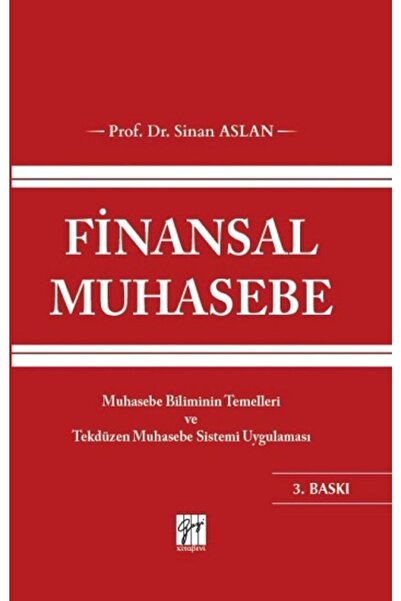 Genel Markalar Finansal Muhasebe - - Sinan Aslan Kitabı