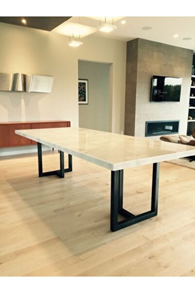 güvendekoratif Metal Masa Ayak