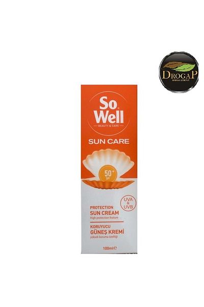 AslanExpress Sowell Protective Sun Cream SPF 50&#43; 100 ml