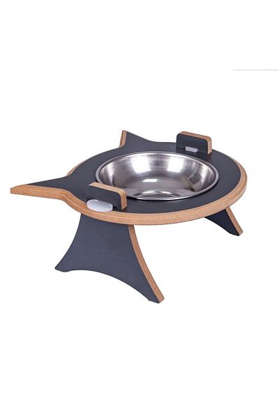 Patihomes Pati Homes Cat Food and Water Bowl Single