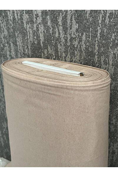 KAMİZ Nevresimlik Kumaş - Çarşaflık Kumaş Bej En:240 Cm