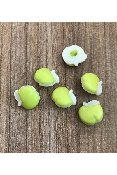 Öztürk Apple Plastic Baby Button 15mm Pack of 6.