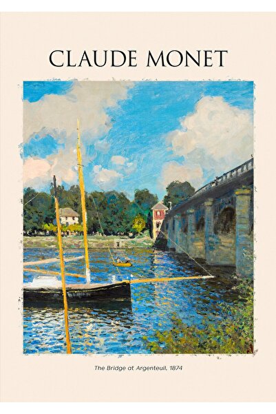 MUNİKA ClaudeMonet Çerçeveli Tablo CM-005