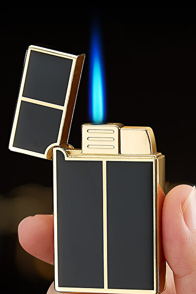 Genel Markalar Metal Lüx Gazlı Jet Çakmak Rüzgar Çakmağı Dekor Kamp Çakmağı H...