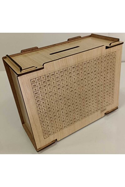 Vuslat Hediyelik 10000 TL Hede Piggy Bank Maple - مثبت على شكل حرف D