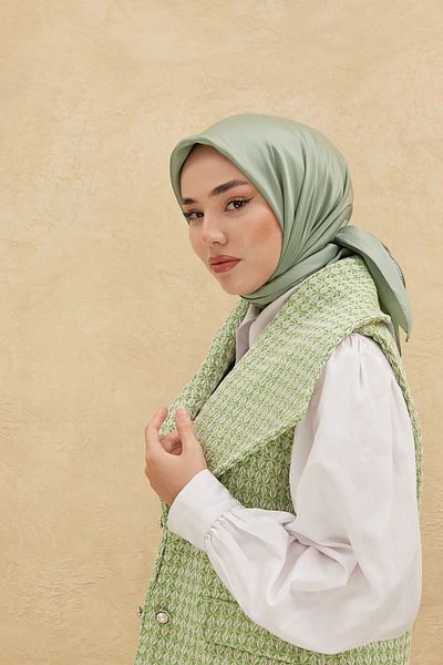 Silk Home 75006-31 Μοντέλο Απλό γυαλιστερό κασκόλ