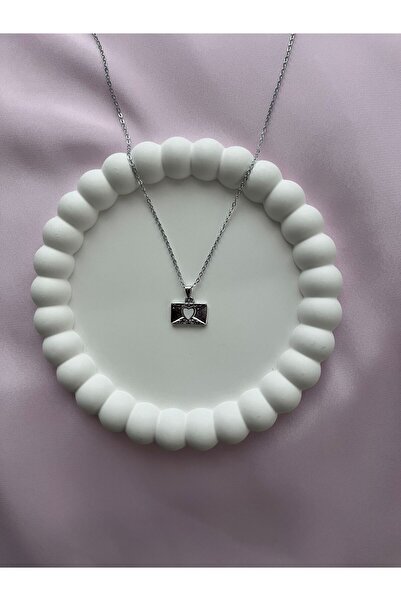 Alexis Carrel Silver Minimal Women's Letter Necklace