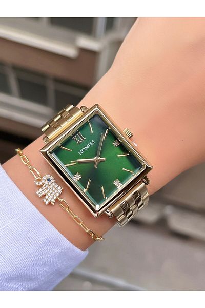 Homies Original Women's Wristwatch - 2 Years Warranty, Bracelet Gift, 3 Atm Waterproof