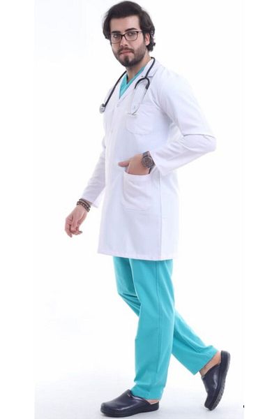 PERSONELİTY Men's Doctor Nurse Envelope Collar Bib