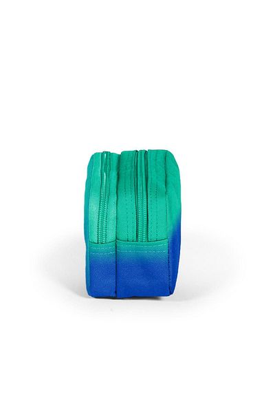 Coral High Παιδική τσάντα μολυβιού δύο τμημάτων Green Saks - 12075