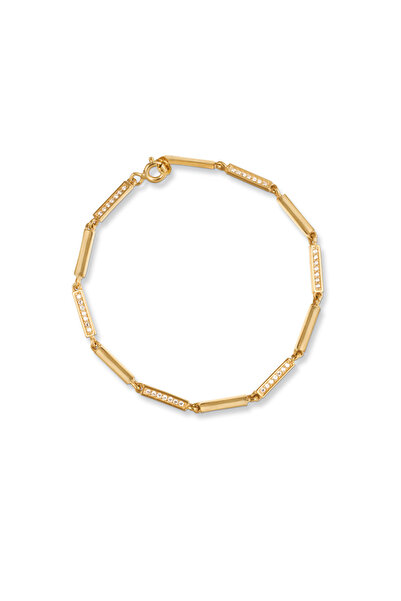 Joy of Jade Oya Bileklik 1 Mikron 18 Ayar Altın Kaplama (925 Ayar Gümüş Üzeri...