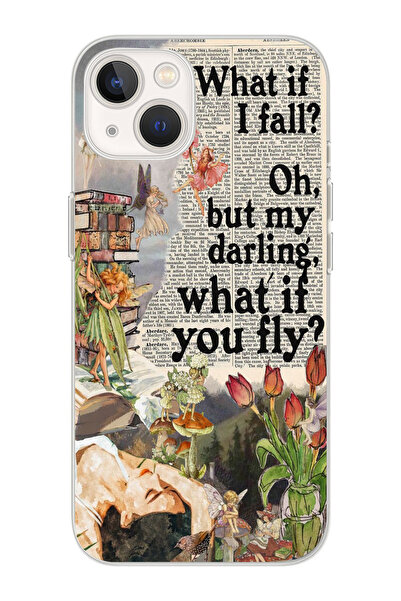 moonset Iphone 15 Uyumlu What If Tasarımlı Baskılı Şeffaf Telefon Kılıfı