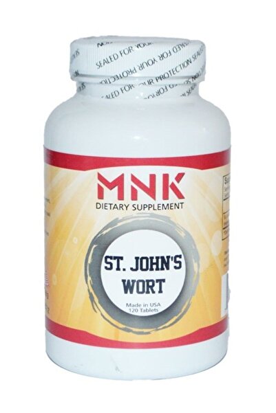 Mnk نبتة سانت جونز - نبتة سانت جونز 400 ملغ، 120 قرصًا